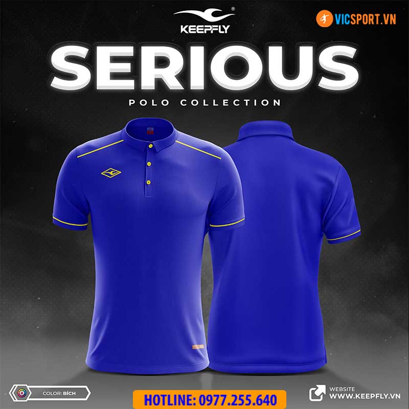 Áo thể thao polo di chuyển Keepfly Serious - Hình ảnh 6