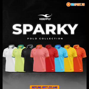 Áo thể thao polo di chuyển Keepfly Sparky