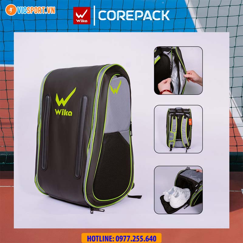 Balo thể thao Wika Corepack đa năng - Hình ảnh 9