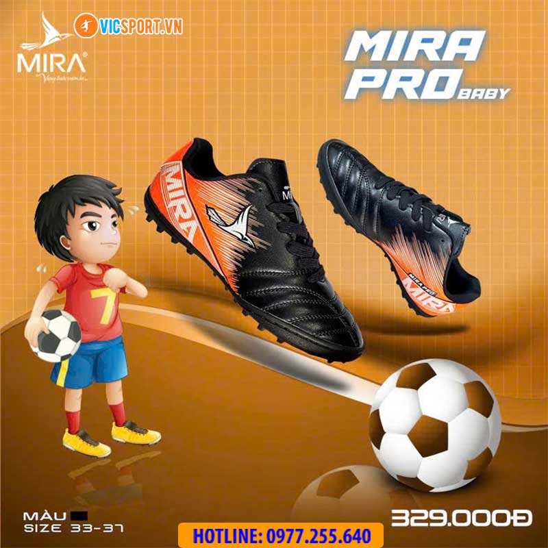 Giày đá banh trẻ em Mira Pro đế TF - Hình ảnh 3