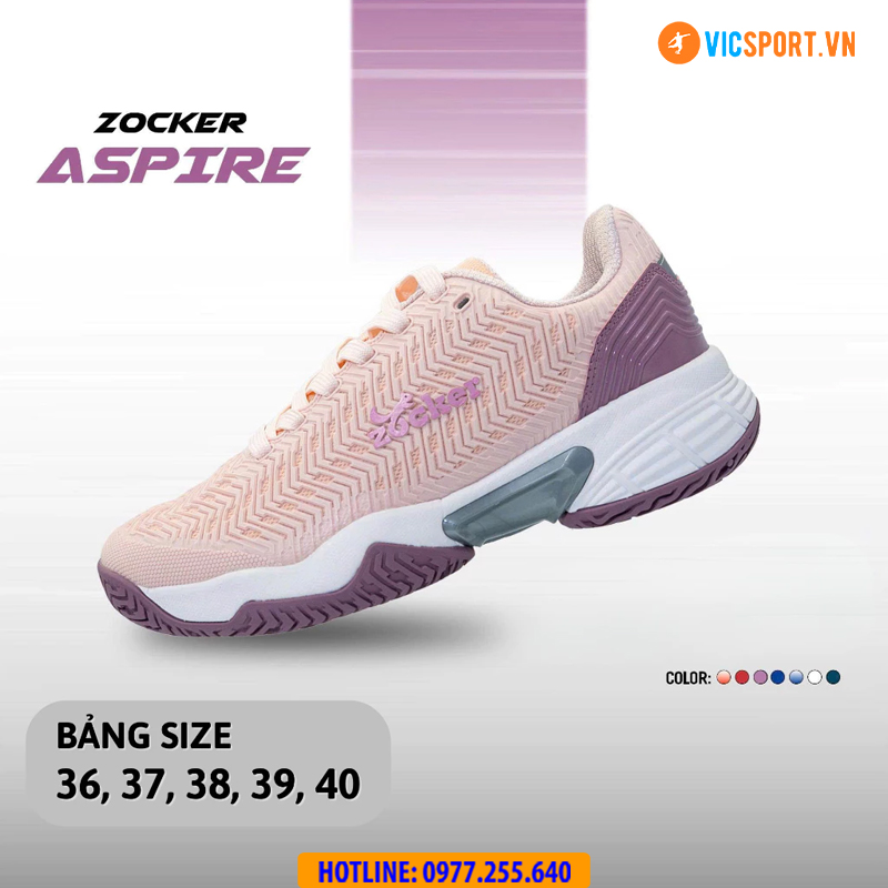 Giày thể thao Zocker Aspire đa năng cho nam và nữ - Hình ảnh 10