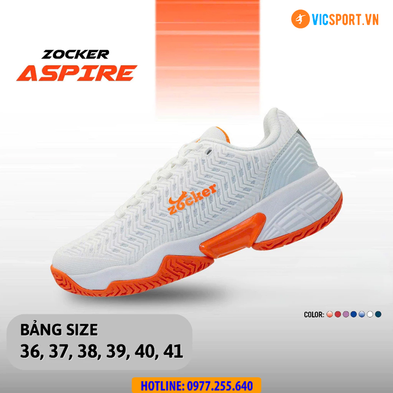 Giày thể thao Zocker Aspire đa năng cho nam và nữ - Hình ảnh 11
