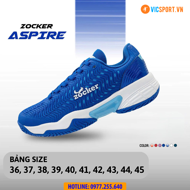 Giày thể thao Zocker Aspire đa năng cho nam và nữ - Hình ảnh 7