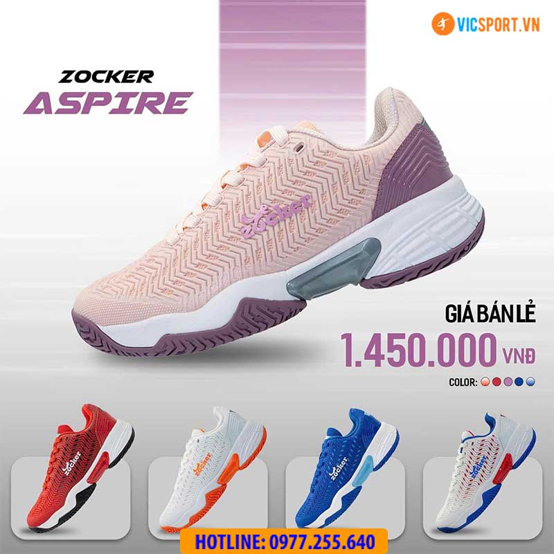 Giày thể thao Zocker Aspire đa năng cho nam và nữ - Hình ảnh 54