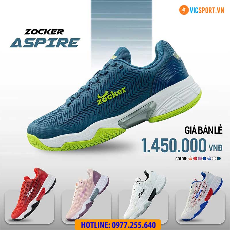Giày thể thao Zocker Aspire đa năng cho nam và nữ - Hình ảnh 59