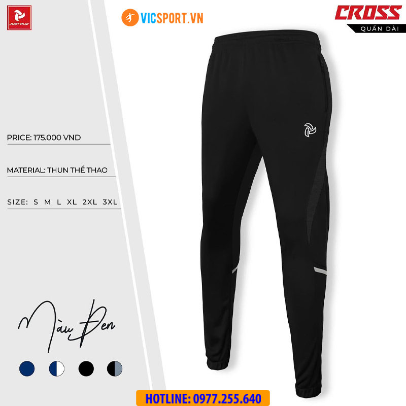 Quần dài thể thao Jogger Justplay Cross - Hình ảnh 26