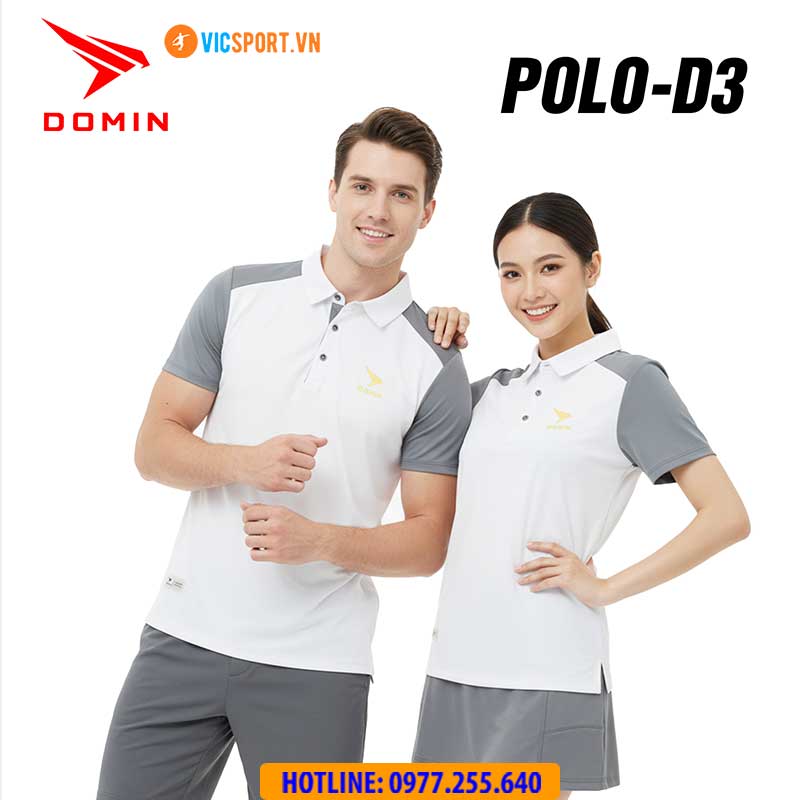 Áo polo thể thao Domin Basic D3 - Hình ảnh 4