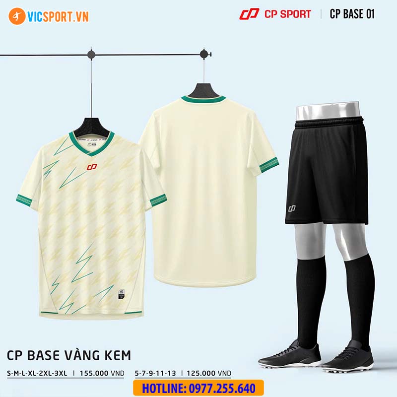 Áo đá banh trẻ em CP Base 01 - Hình ảnh 14