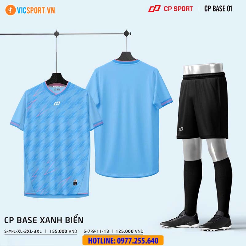 Áo đá banh trẻ em CP Base 01 - Hình ảnh 11