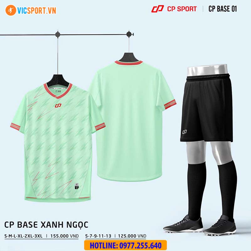 Áo đá banh trẻ em CP Base 01 - Hình ảnh 10
