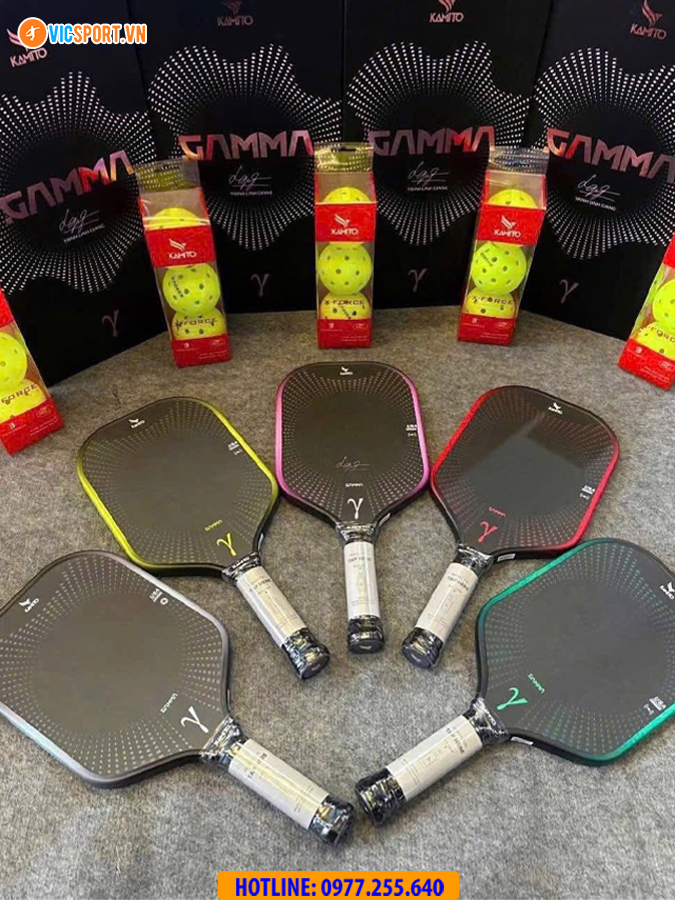 Vợt pickleball Kamito Gamma 16mm - Hình ảnh 11