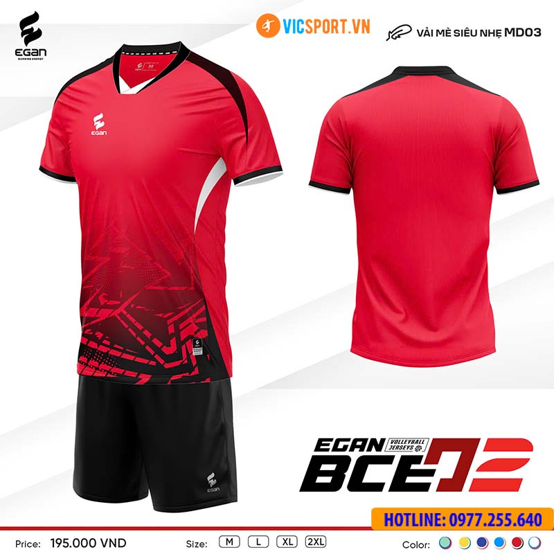 Quần áo bóng chuyền Egan BCE02 nam nữ - Hình ảnh 10