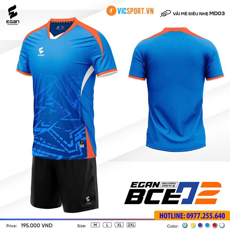 Quần áo bóng chuyền Egan BCE02 nam nữ - Hình ảnh 12
