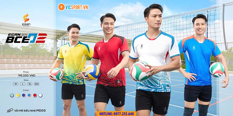 Quần áo bóng chuyền Egan BCE02 nam nữ - Hình ảnh 20