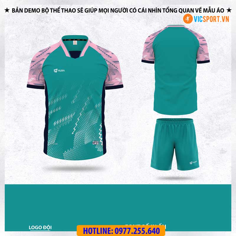 Áo đá banh không logo Aura A10 - Hình ảnh 12