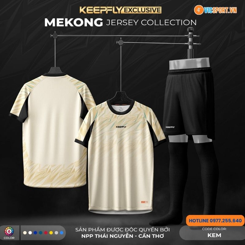 Áo đá banh thiết kế Keepfly Exclusive Mekong - Hình ảnh 15