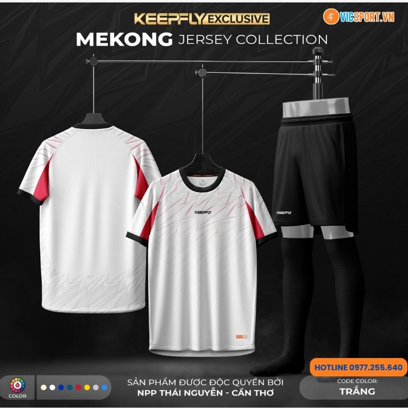 Áo đá banh thiết kế Keepfly Exclusive Mekong - Hình ảnh 16