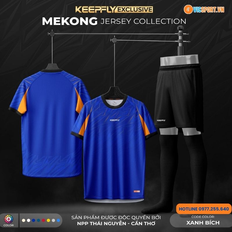 Áo đá banh thiết kế Keepfly Exclusive Mekong - Hình ảnh 19