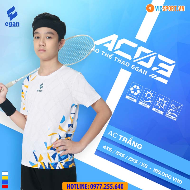 Áo thể thao trẻ em Egan AC03 đa năng - Hình ảnh 3