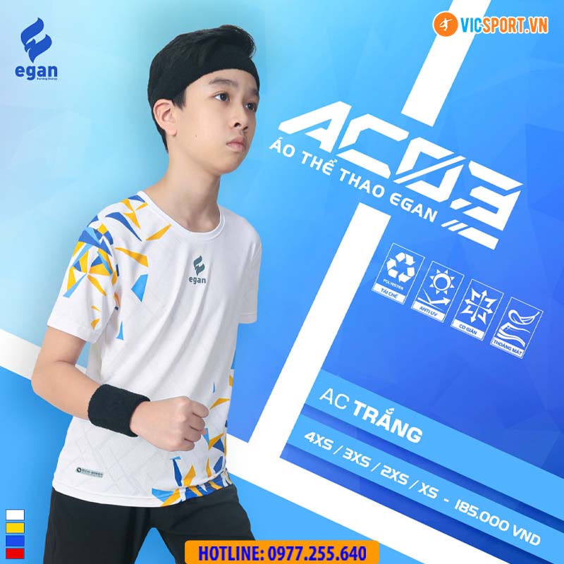 Áo thể thao trẻ em Egan AC03 đa năng - Hình ảnh 8