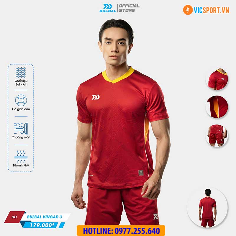 Áo đá banh không logo Bulbal Vingar 3 - Hình ảnh 24