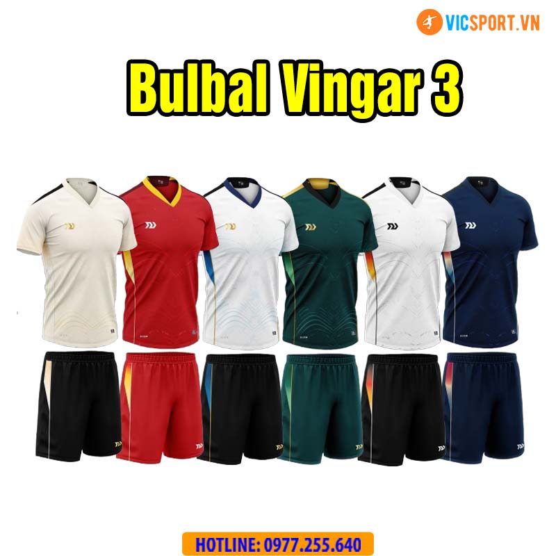 Áo đá banh không logo Bulbal Vingar 3