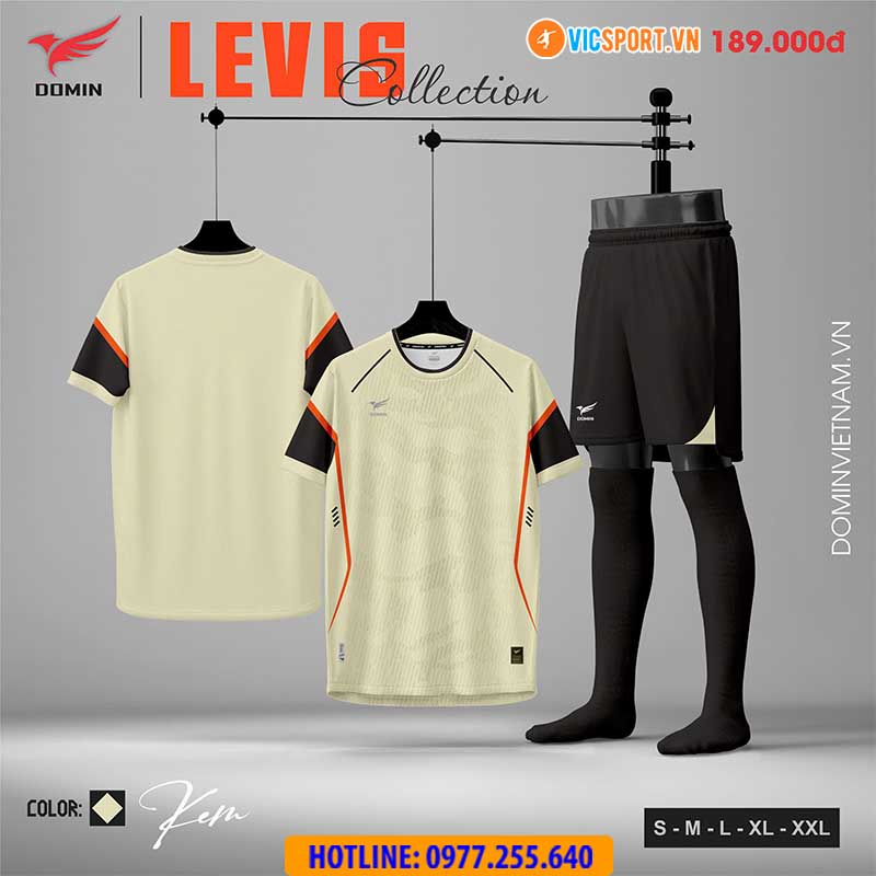 Áo đá banh không logo Domin Levis - Hình ảnh 10