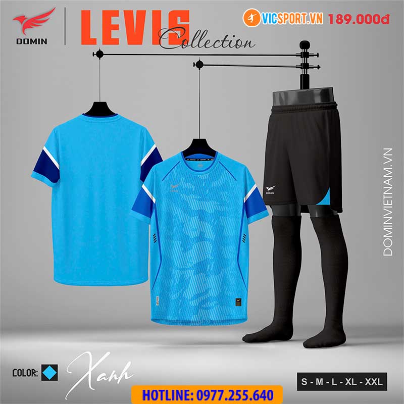 Áo đá banh không logo Domin Levis - Hình ảnh 13