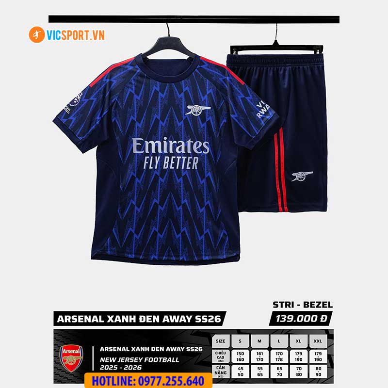 Áo đá banh Clb Arsenal SS26 Strivend - Hình ảnh 47