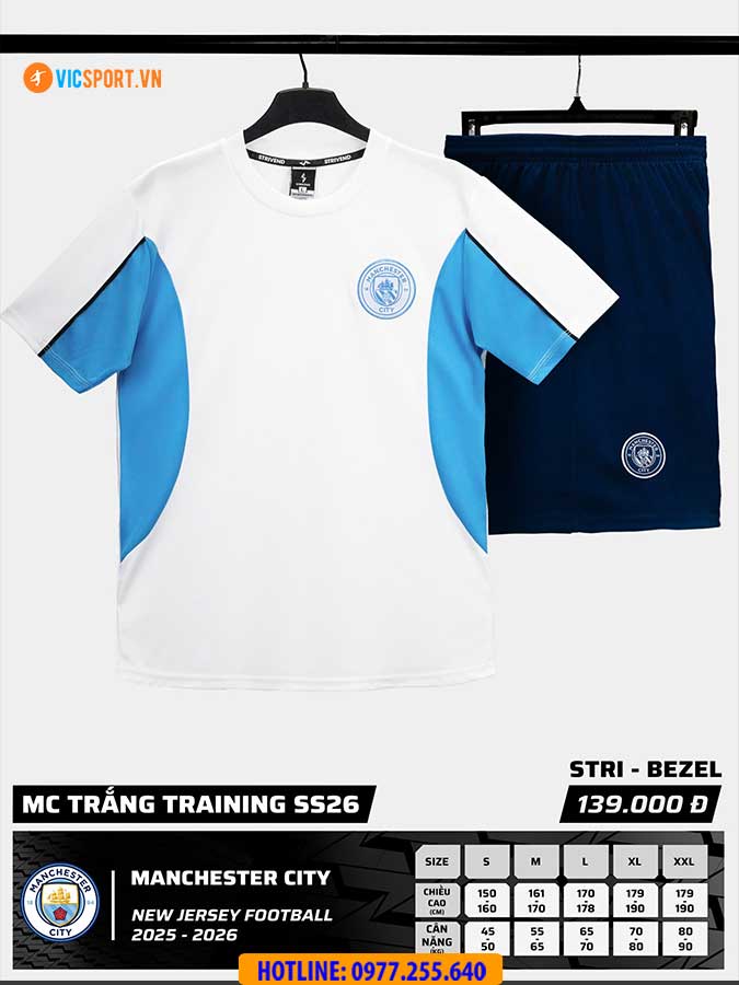 Áo đá banh Clb Man City SS26 Strivend - Hình ảnh 24