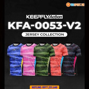 Áo đá banh thiết kế Keepfly KFA 0053