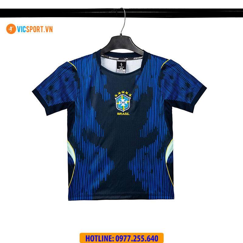 Áo bóng đá trẻ em đội tuyển Brazil WC 2026 - Hình ảnh 13