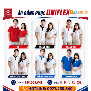 Áo đồng phục Hacorio Uniflex nam nữ