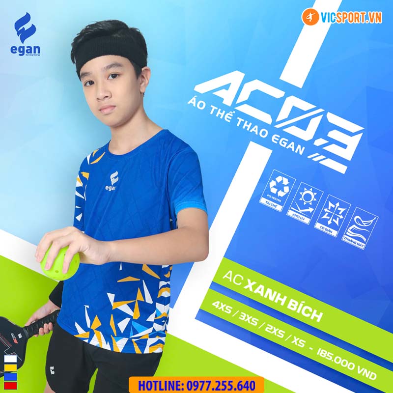 Áo thể thao trẻ em Egan AC03 đa năng - Hình ảnh 15