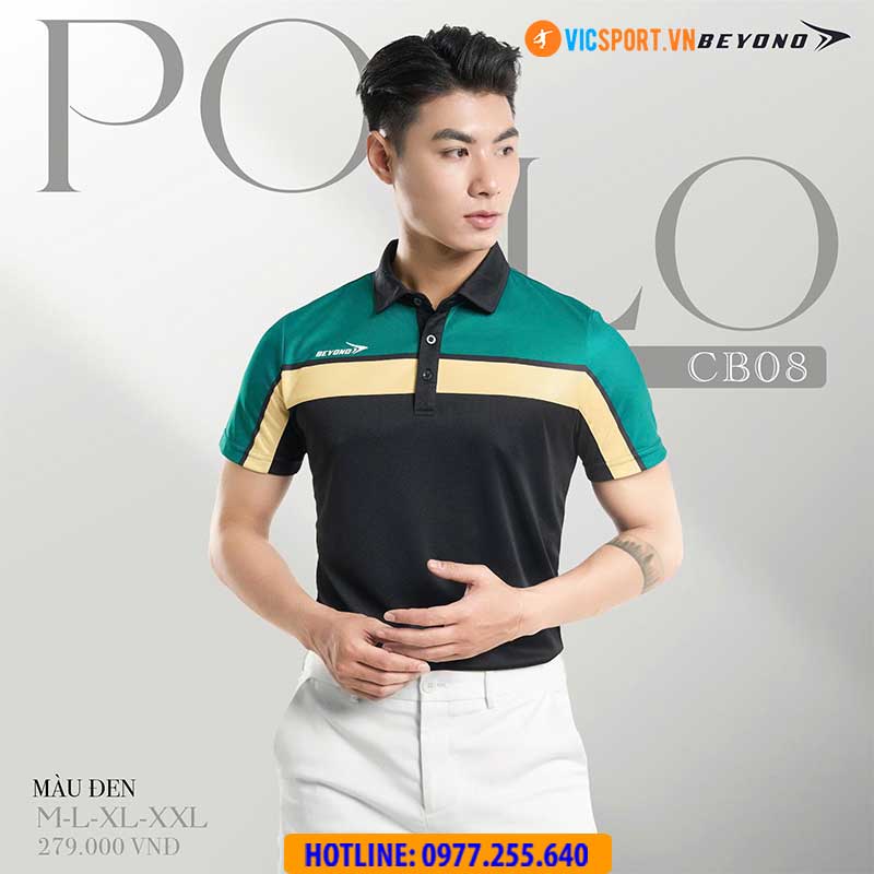 Áo polo thể thao Beyono CB08 đa năng - Hình ảnh 2