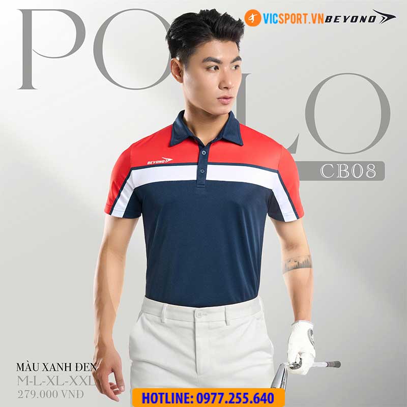Áo polo thể thao Beyono CB08 đa năng - Hình ảnh 5