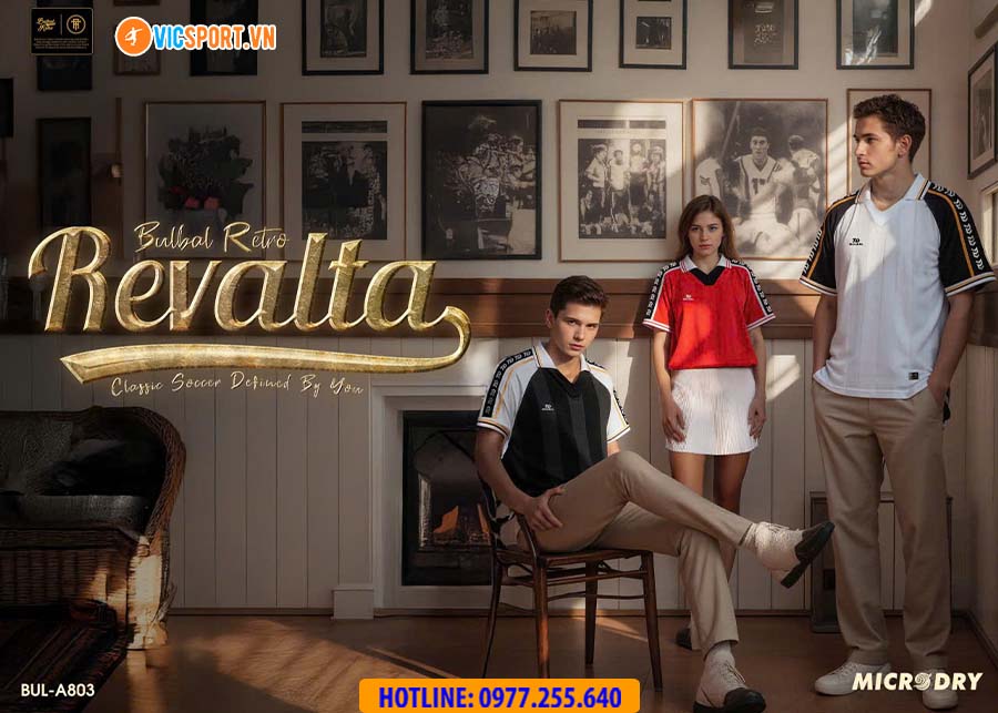 Áo thể thao Bulbal Retro Revalta - Hình ảnh 21