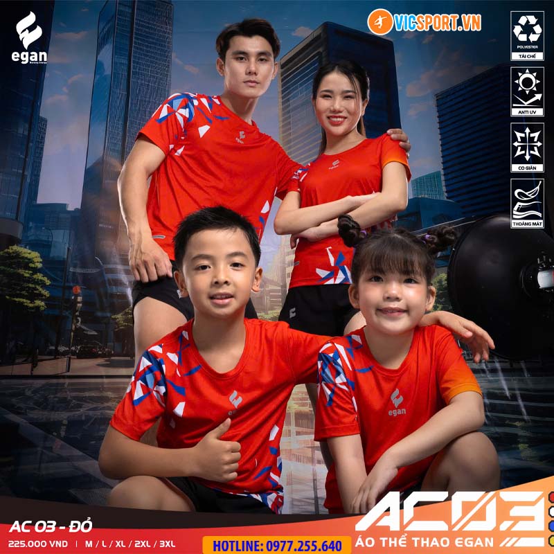 Áo thể thao Egan AC03 đa năng - Hình ảnh 7