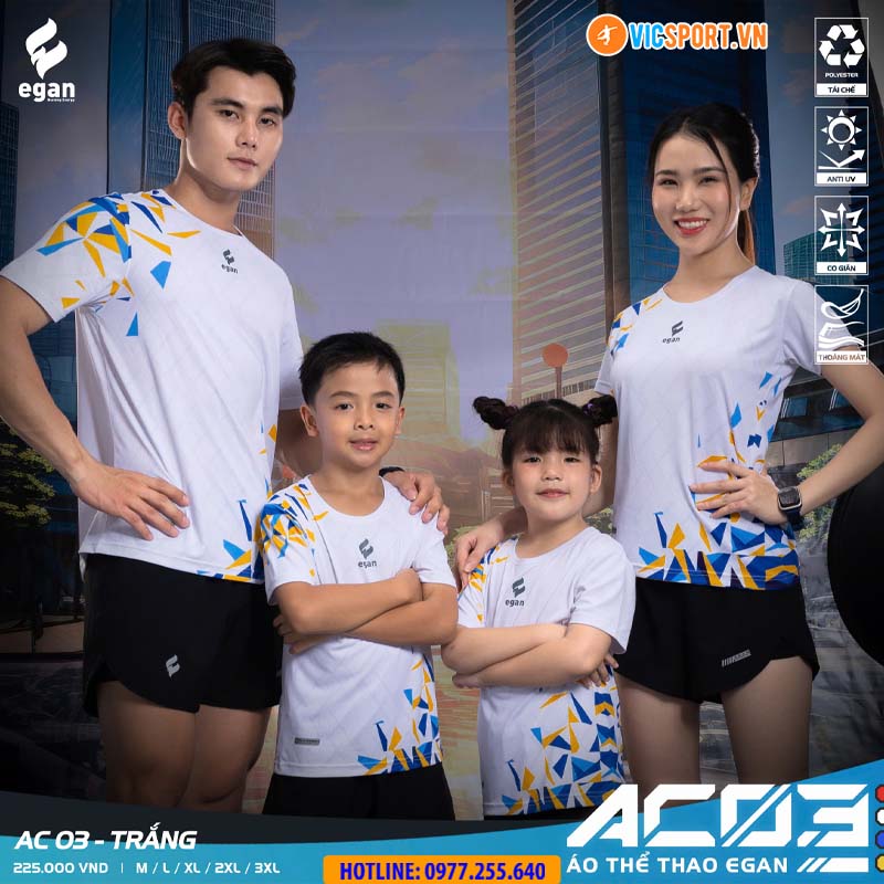 Áo thể thao Egan AC03 đa năng - Hình ảnh 8