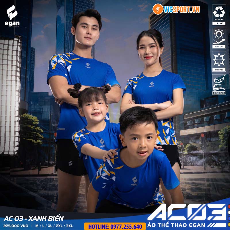 Áo thể thao Egan AC03 đa năng - Hình ảnh 10
