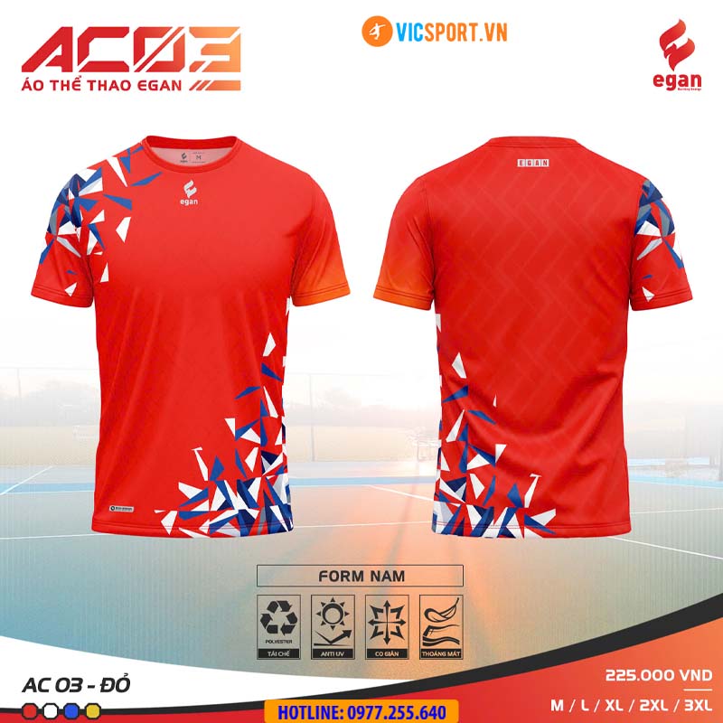 Áo thể thao Egan AC03 đa năng - Hình ảnh 27