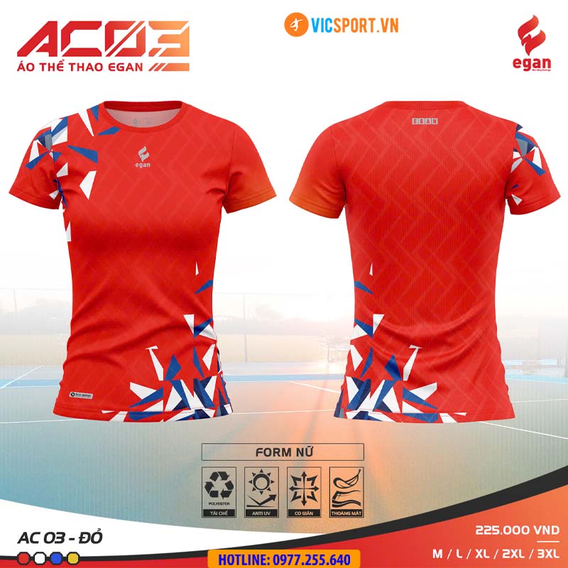 Áo thể thao Egan AC03 đa năng - Hình ảnh 48
