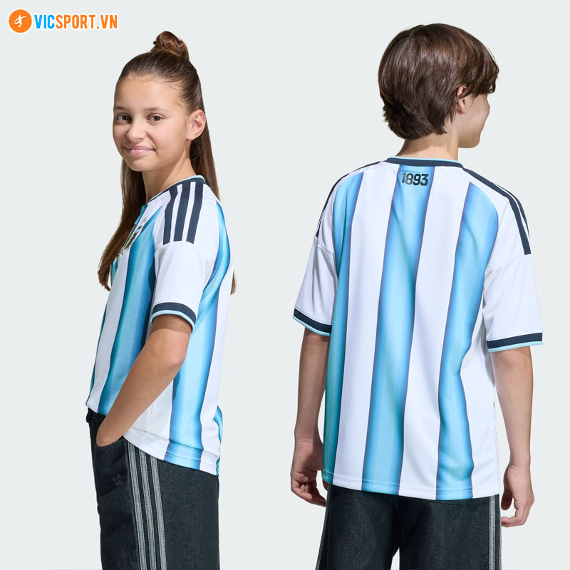 Áo đá banh trẻ em đội tuyển Argentina WC 2026 - Hình ảnh 15