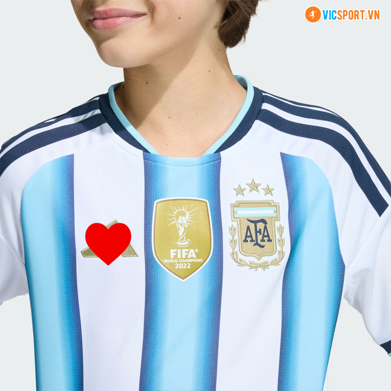 Áo đá banh trẻ em đội tuyển Argentina WC 2026 - Hình ảnh 16