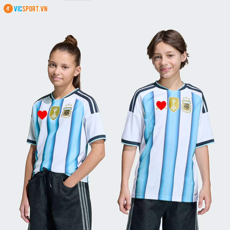 Áo đá banh trẻ em đội tuyển Argentina WC 2026 - Hình ảnh 14