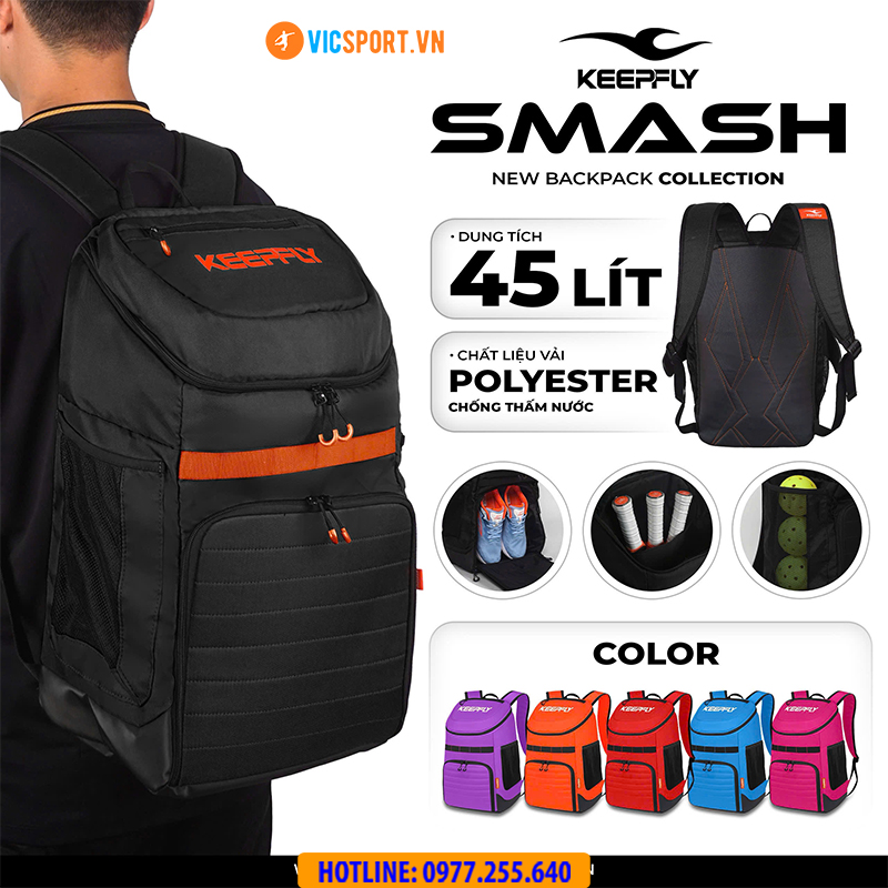 Balo picklebal Keepfly Smash đa năng - Hình ảnh 17