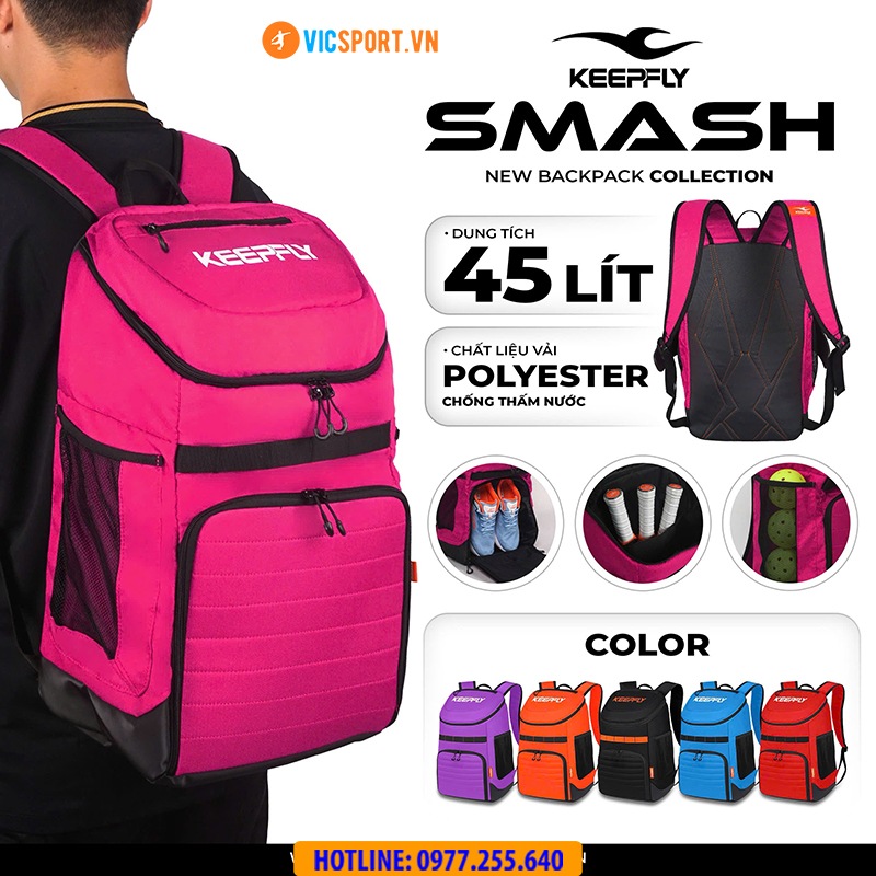 Balo picklebal Keepfly Smash đa năng - Hình ảnh 19