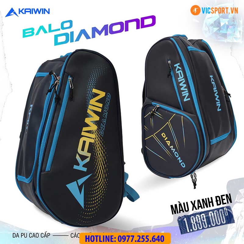 Balo pickleball Kaiwin Diamond đa năng - Hình ảnh 8