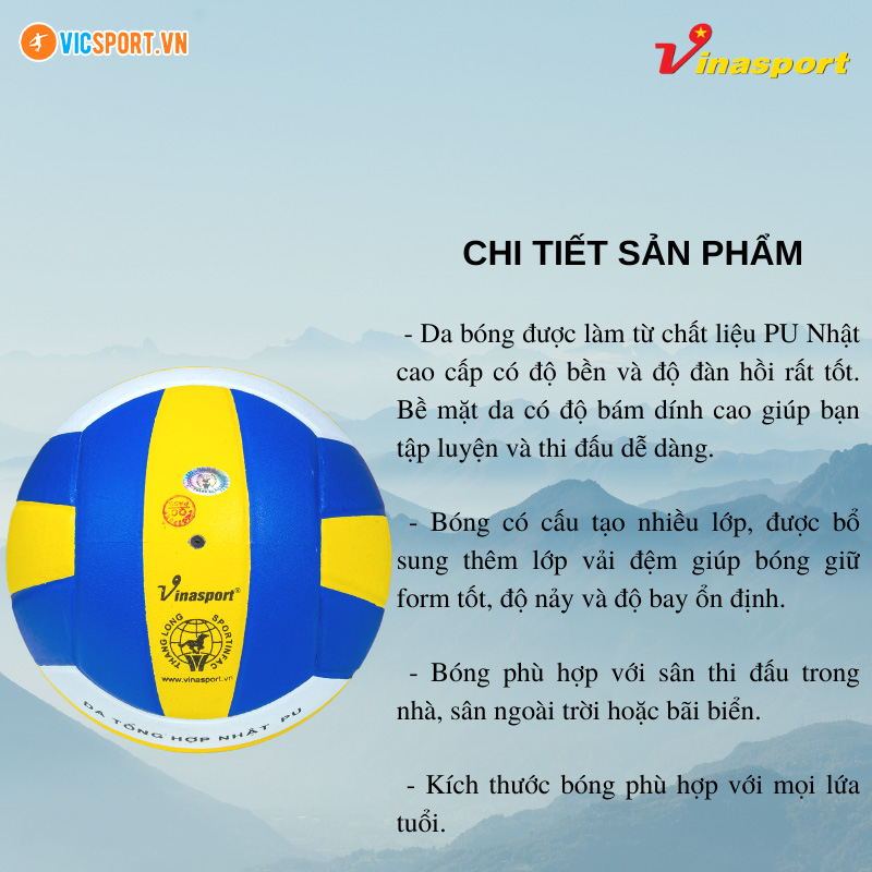 Tổng hợp Quả bóng chuyền Thăng Long nhà Vinasport - Hình ảnh 6