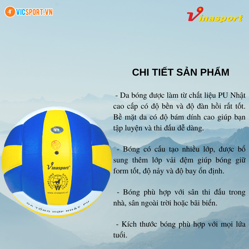 Tổng hợp Quả bóng chuyền Thăng Long nhà Vinasport - Hình ảnh 7